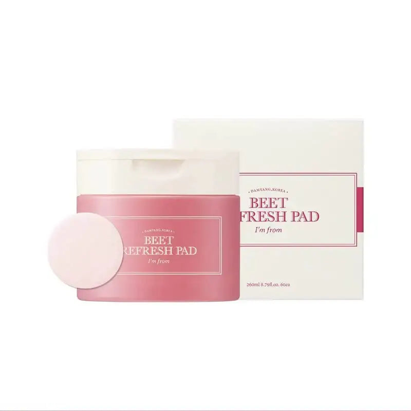 I’m From Beet Refresh Pad - 60 Sheets Korean beauty product image 3