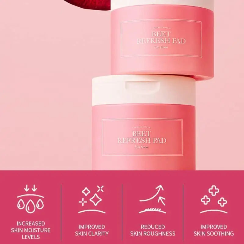I’m From Beet Refresh Pad - 60 Sheets Korean beauty product image 4