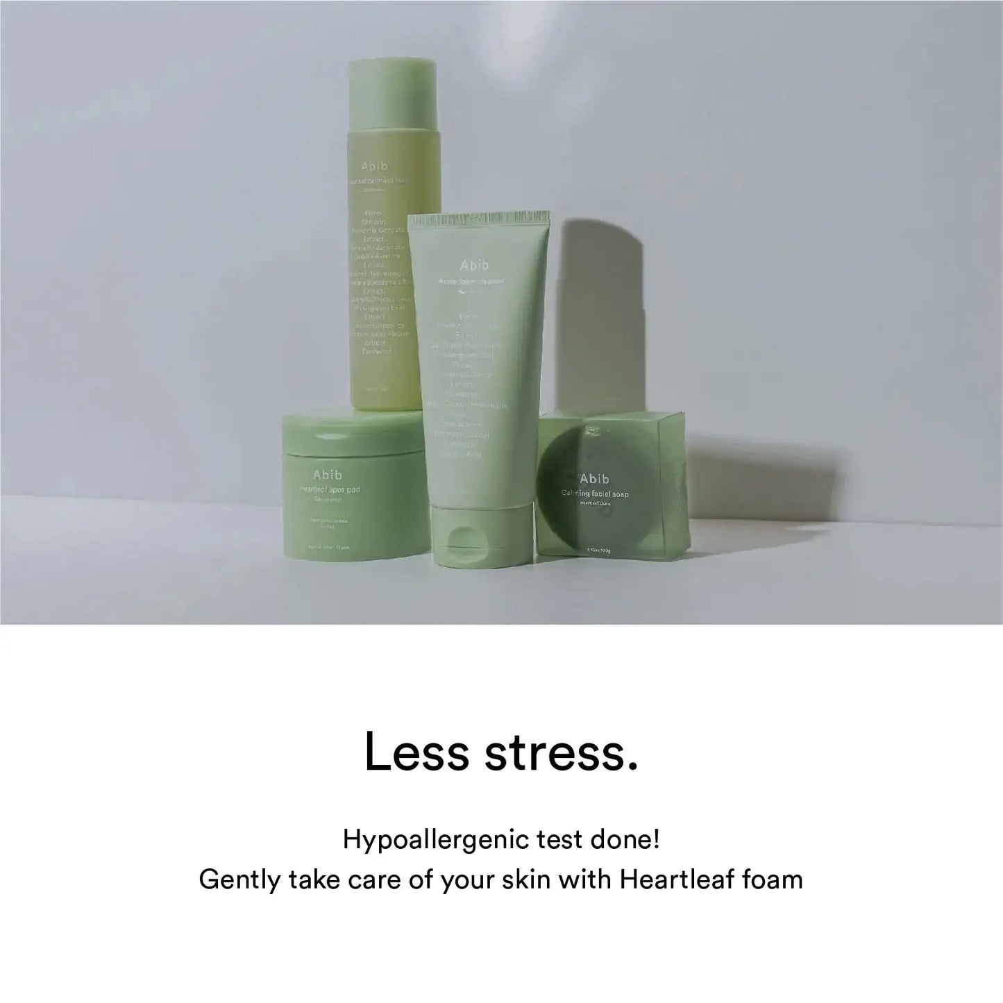 Abib Heartleaf Calming Acne Foam Cleanser, mild acidic pH, 150ml tube — product detail 7