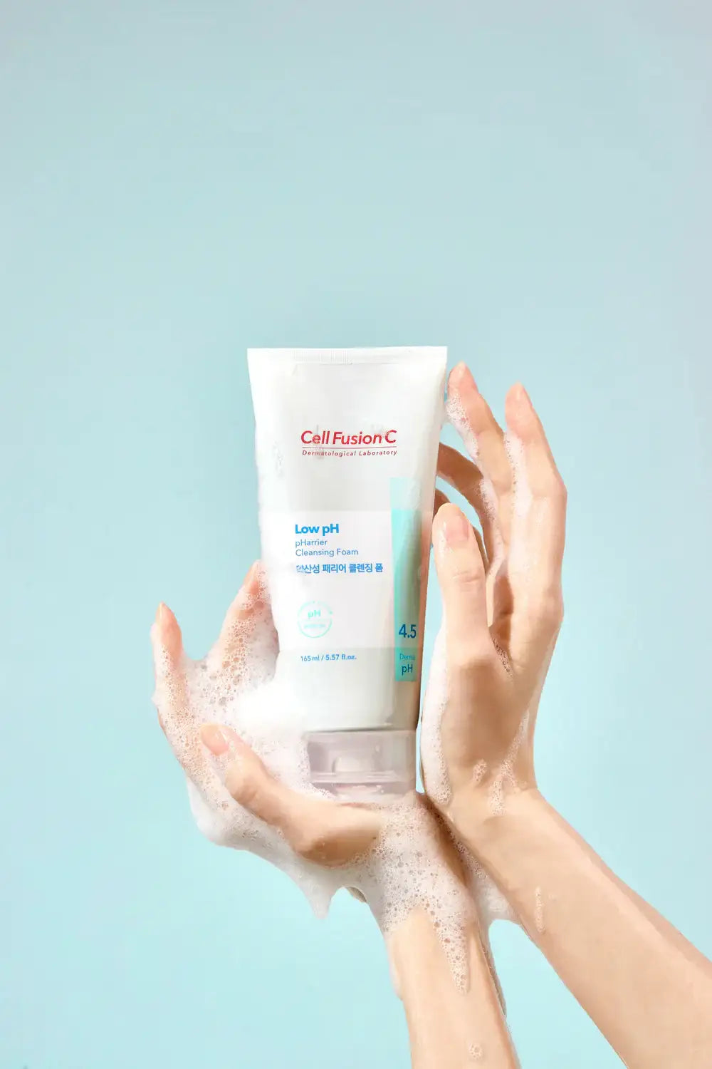 Cell Fusion C Low ph pHarrier Cleansing Foam - 165ml Korean skincare product image 4