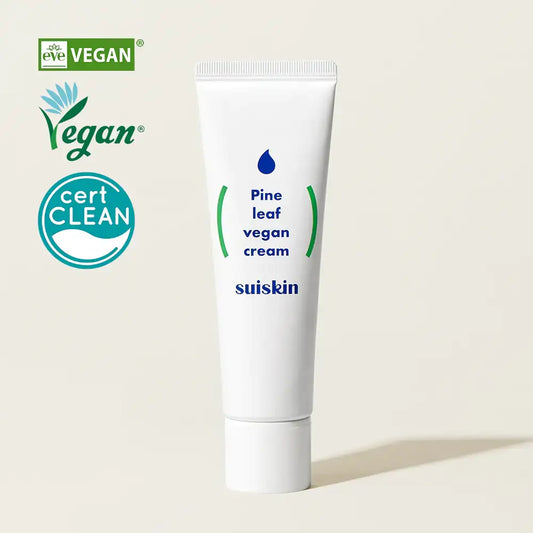 SUISKIN Pine Leaf Vegan Cream 50ml Korean skincare product view 2