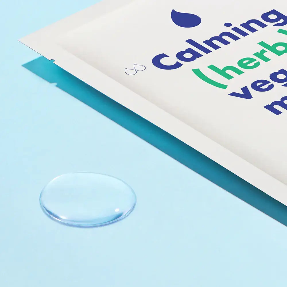 SUISKIN Calming (herb) Vegan Mask box Korean skincare product view 4