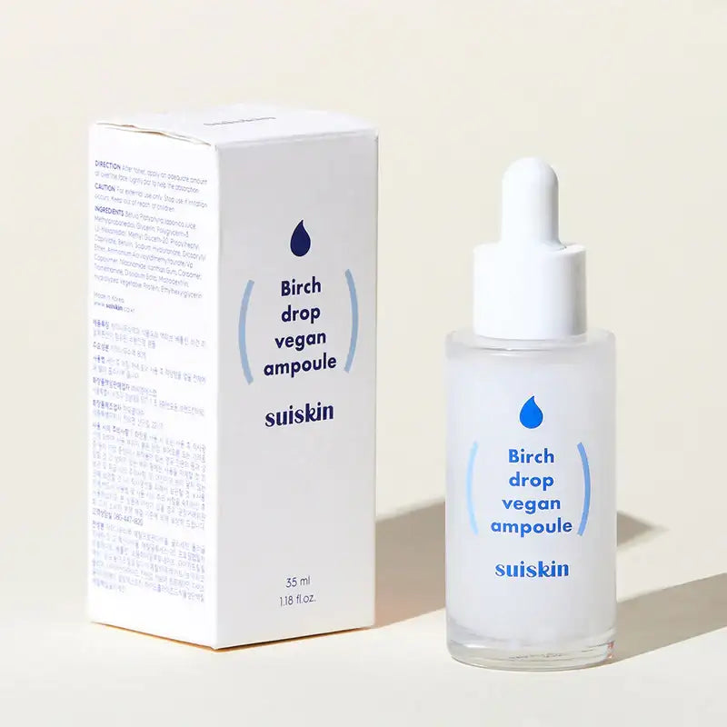 SUISKIN Birch drop vegan ampoule 35ml Korean skincare product view 3