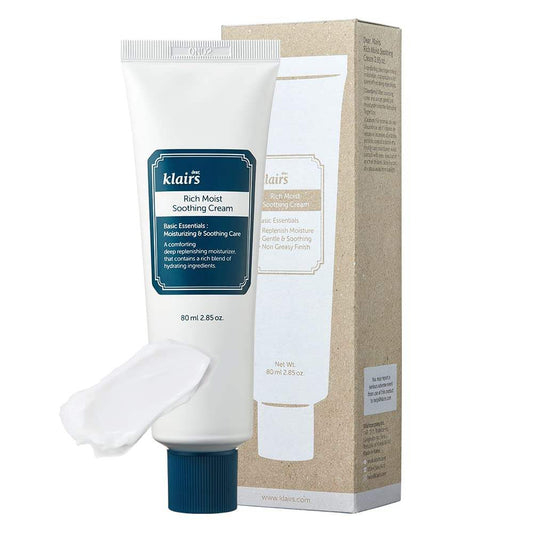 Dear Klairs Rich Moist Soothing Cream 80ml Korean moisturizer product image 2