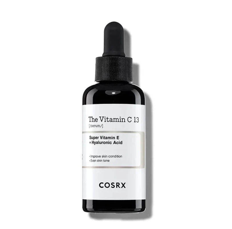 COSRX Vitamin C 13 serum with Super Vitamin E & Hyaluronic Acid for radiant, even skin tone