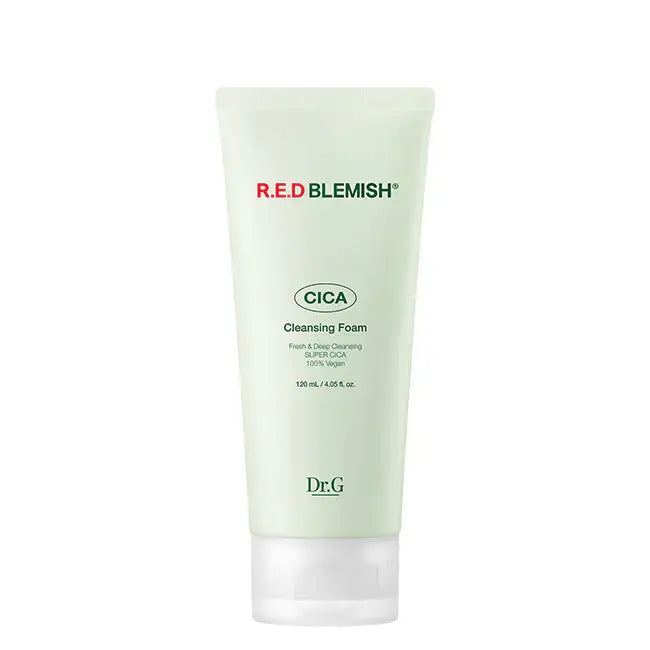 Dr.G Red Blemish Cica Cleansing Foam 120ml Korean skincare product image 1