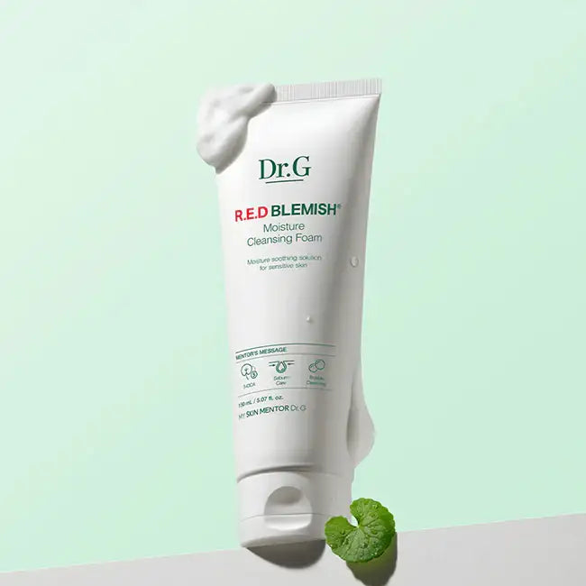 Dr.G Red Blemish Moisture Cleansing Foam 150ml Korean skincare product image 2