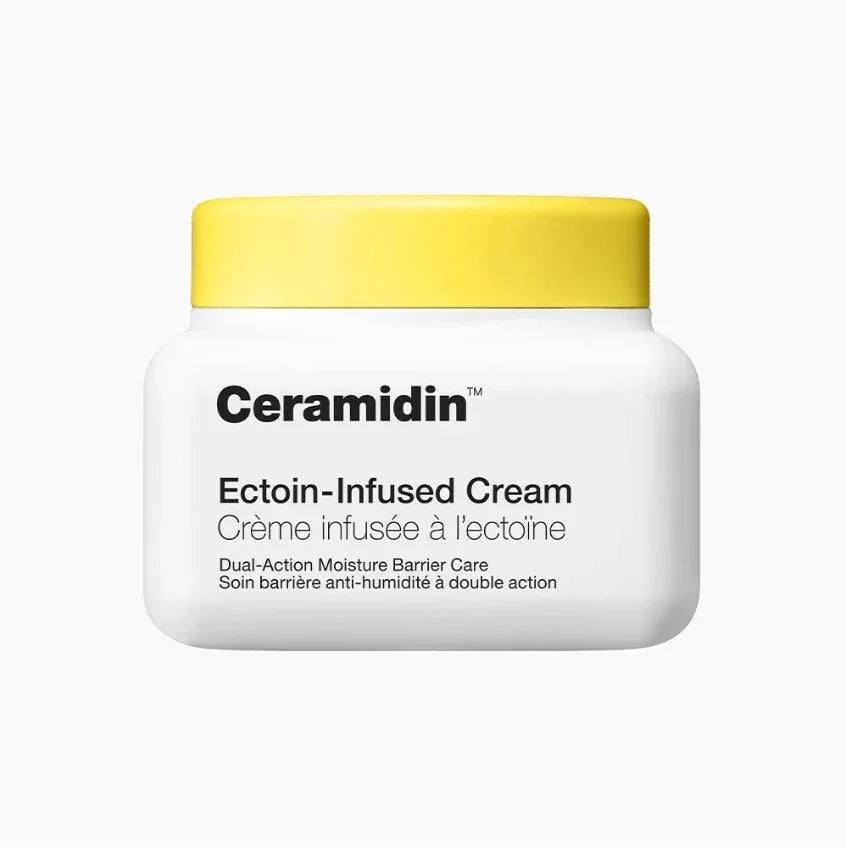 Ceramidin Ectoin-Infused Cream for dual-action moisture barrier care, hydrating skincare