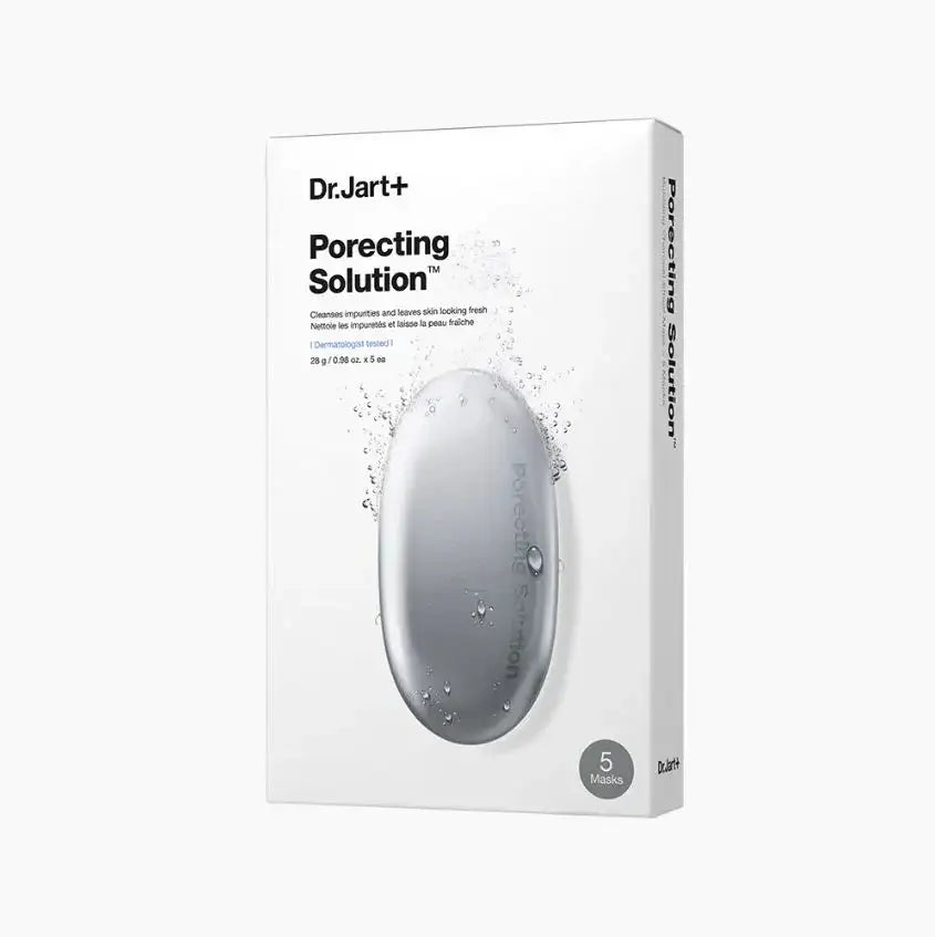 Dr.Jart+ Porecting Solution™ skincare mask pack for cleansing impurities and fresh skin