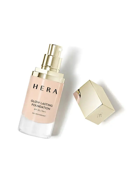 HERA GLOW LASTING FOUNDATION SPF 25 / PA++ 35ml -No.17C1 PETAL IVORY Korean beauty product image 2