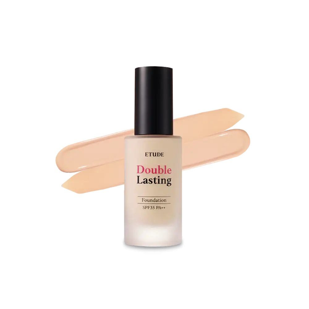 Etude House Double Lasting Foundation 30g -No.17C1 Light Vanilla Korean beauty product image 1