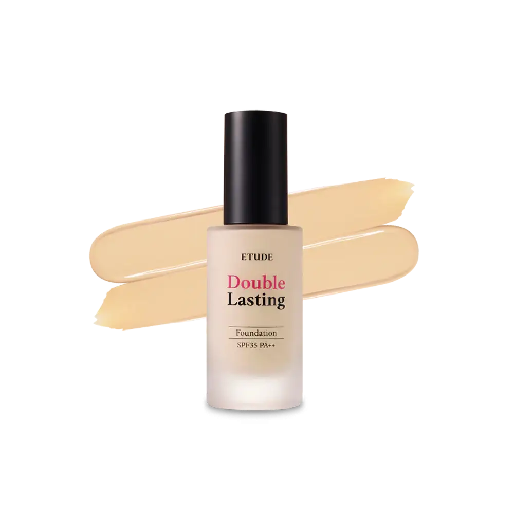 Etude House Double Lasting Foundation 30g -No.21W1 Beige Korean beauty product image 2