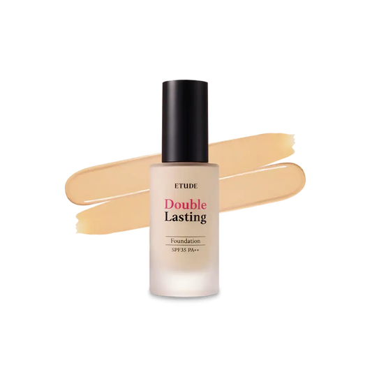 Etude House Double Lasting Foundation 30g -No.23W1 Honey Sand Korean beauty product image 2