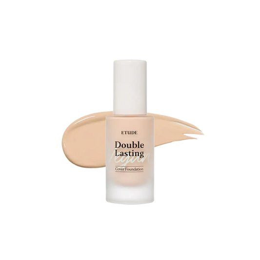 Etude House Double Lasting Vegan Cover Foundation 30g -No.23N1 Sand Korean beauty product image 2