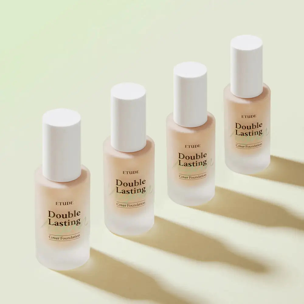 Etude House Double Lasting Vegan Cover Foundation 30g -No.23N1 Sand Korean beauty product image 3