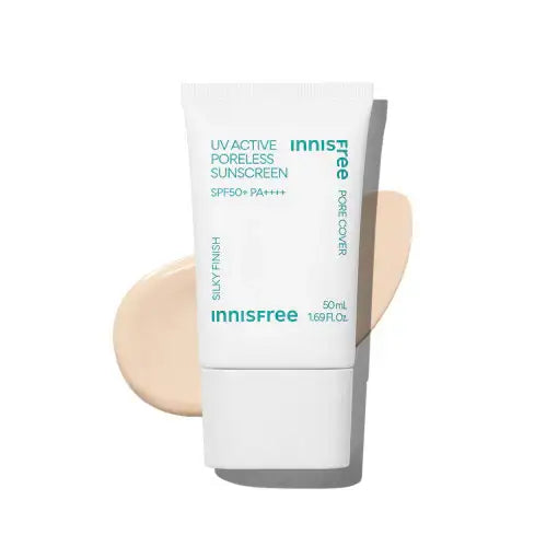 Innisfree UV Active Poreless Sunscreen 50ml Korean beauty product image 2
