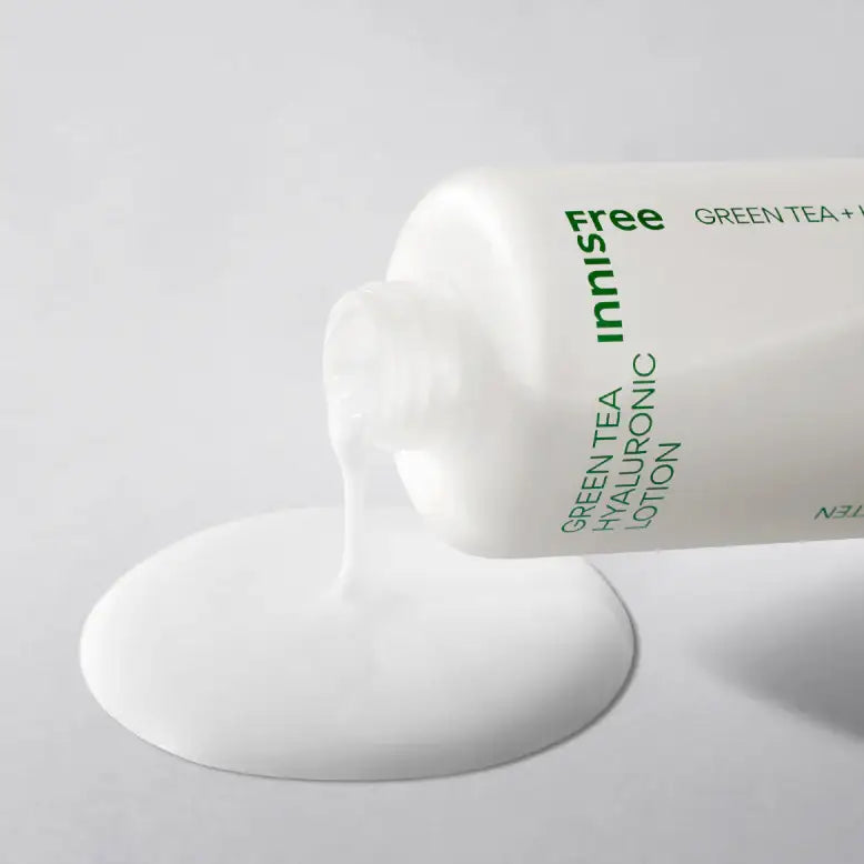 Innisfree Green Tea Hyaluronic Lotion 170ml Korean beauty product image 2