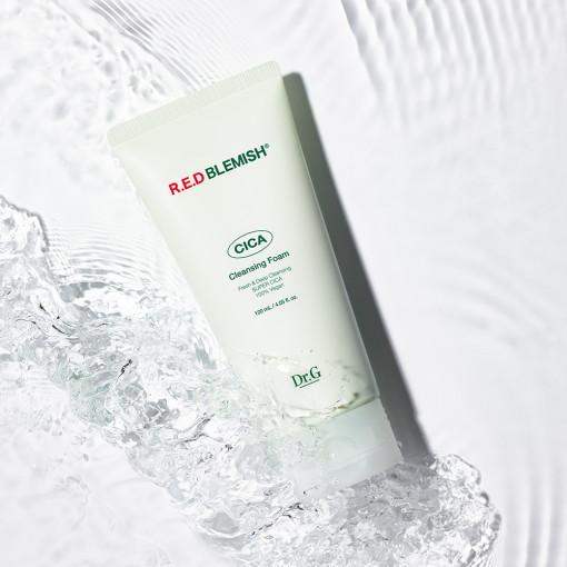 Dr.G Red Blemish Cica Cleansing Foam 120ml Korean skincare product image 3