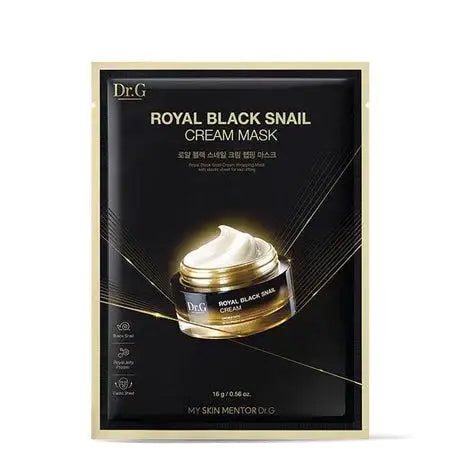 Dr.G Royal Black Snail Cream Mask 1ea 16g Korean skincare product image 1