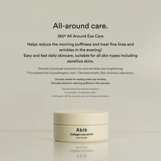 Abib Jericho Rose Vegan Collagen hydrogel eye patches jar, 60ea 90g — product detail 2