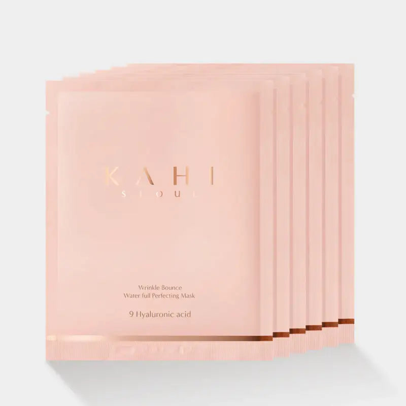 KAHI Wrinkle Bounce Water full Perfecting Mask 6ea Korean sheet mask product image 3