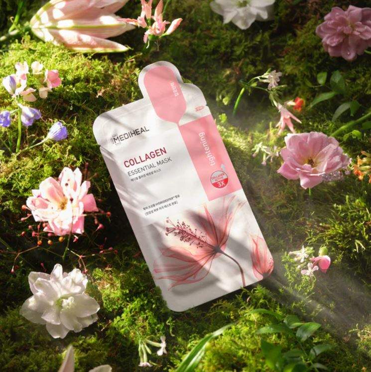 Mediheal Collagen Essential Mask 10ea Korean skincare product view 4