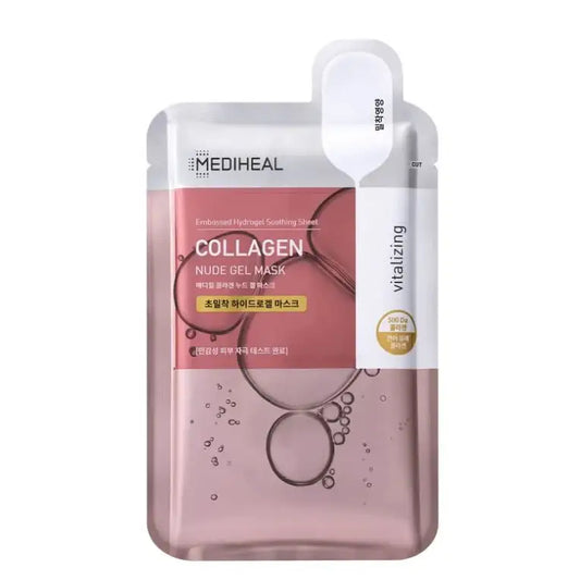 Mediheal Collagen Nude Gel Mask 10ea Korean skincare product view 2