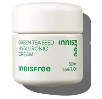 Innisfree Green Tea Hyaluronic Cream 50ml Korean beauty product image 3
