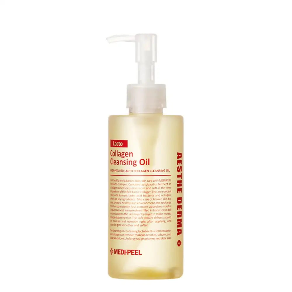 Medi-Peel Red Lacto Collagen Cleansing Oil 200ml Korean skincare product view 1