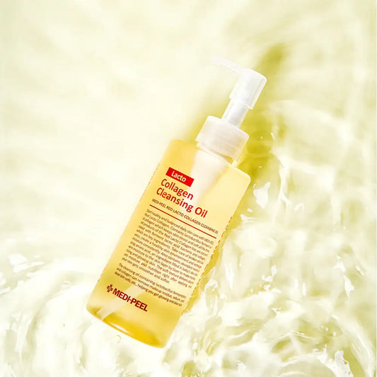 Medi-Peel Red Lacto Collagen Cleansing Oil 200ml Korean skincare product view 2