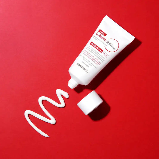 Medi-Peel Red Lacto Collagen Sun Cream 50ml Korean skincare product view 2