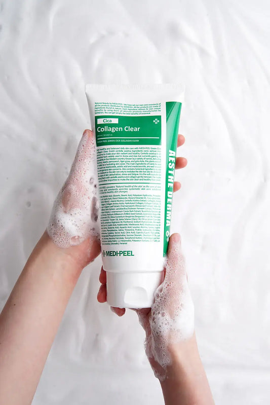 Medi-Peel Green Cica Collagen Clear 300ml Korean skincare product view 2