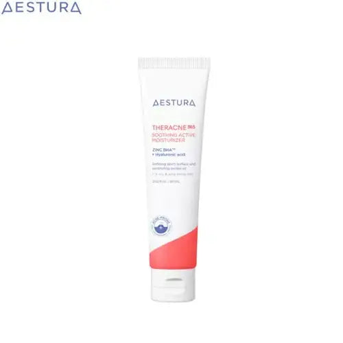 Aestura Theracne Soothing Active Moisturizer with Zinc BHA for calm, hydrated skin
