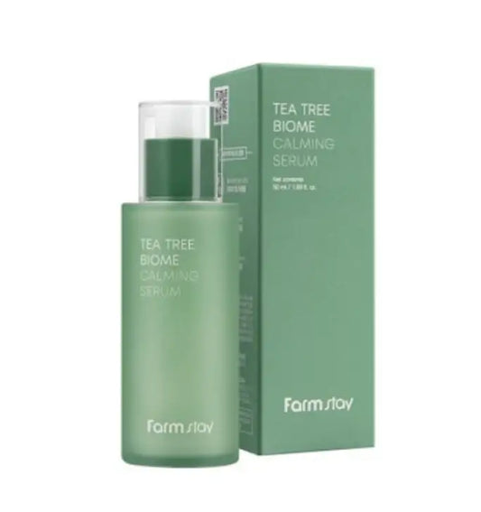 Farmstay Tea Tree Biome Calming Serum 50ml Korean skincare product image 2