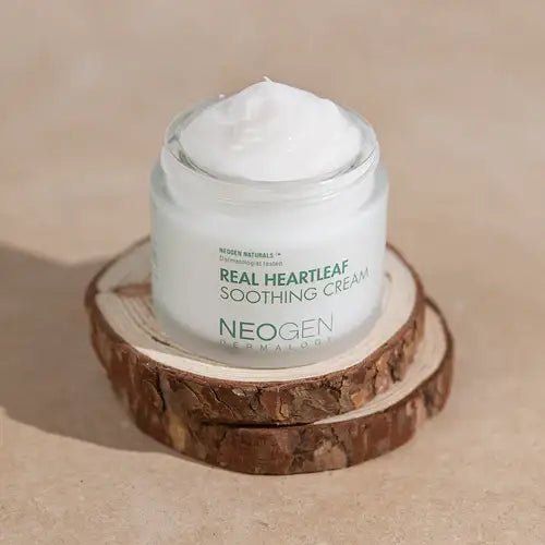 NeoGen Dermalogy Real Heartleaf Soothing Cream 80g Korean product view 2