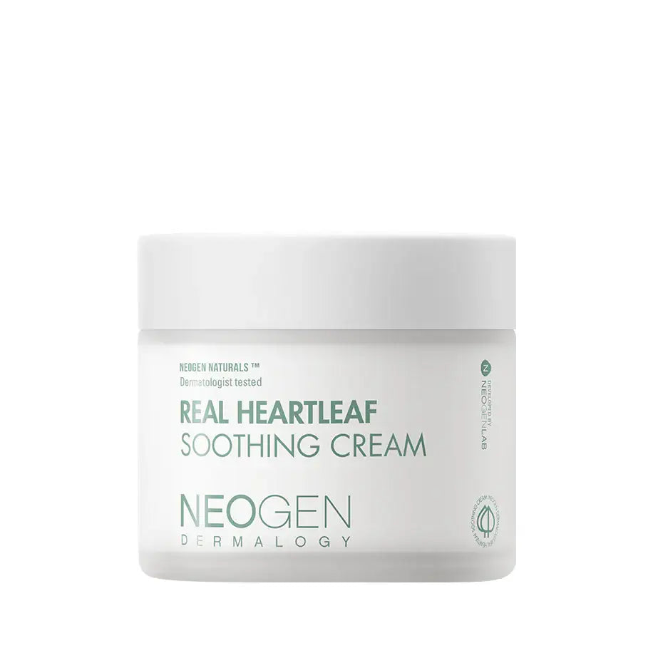 NeoGen Dermalogy Real Heartleaf Soothing Cream 80g Korean product view 1