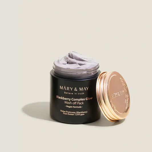 Mary&May Blackberry Complex Glow Wash off Pack 125g Korean product view 2