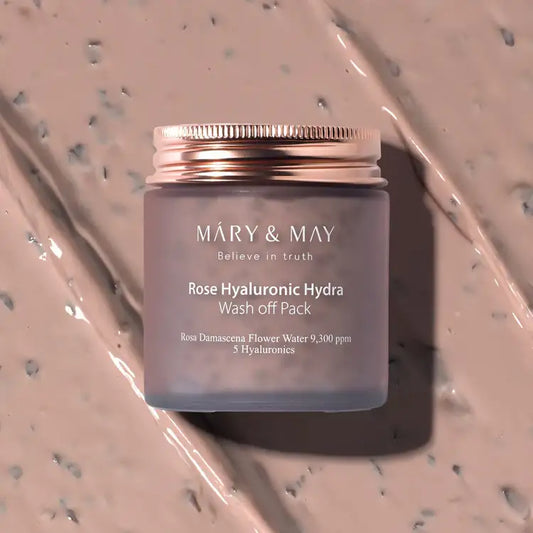 Mary&May Rose Hyaluronic Hydra Wash Off Pack 125g Korean product view 2