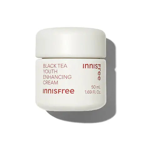 Innisfree Black Tea Youth Enhancing Cream 50ml – radiant skincare for glowing, youthful skin