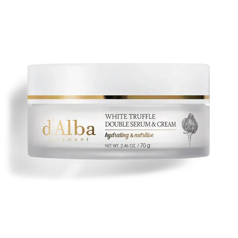 d'Alba White Truffle Double Serum & Cream – hydrating & nutritive skincare for radiant wellness