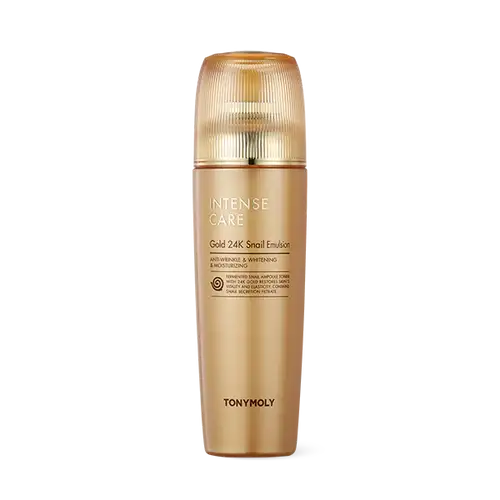 TONYMOLY Intense Care Gold24K Snail Emulsion 140ml Korean beauty product image 1