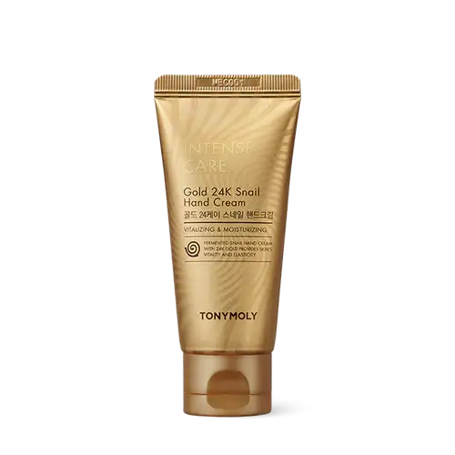 TONYMOLY Intense Care Gold24K Snail Hand Cream 60ml Korean beauty product image 1