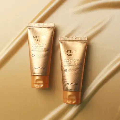 TONYMOLY Intense Care Gold24K Snail Hand Cream 60ml Korean beauty product image 2