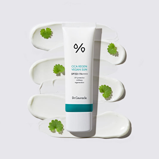 Dr.Ceuracle Cica Regen Vegan Sun SPF50+ PA++++ 50ml Korean skincare product image 2