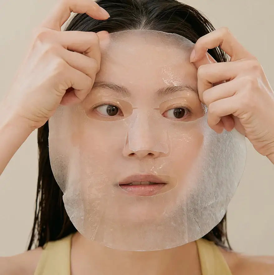 ONE THING Cica Soothing Mask 25ml*5pcs minimal Korean skincare product image 3