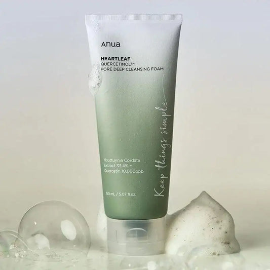 Anua Heartleaf Quercetinol Pore Deep Cleansing Foam 150ml — Cleanser — product detail 2