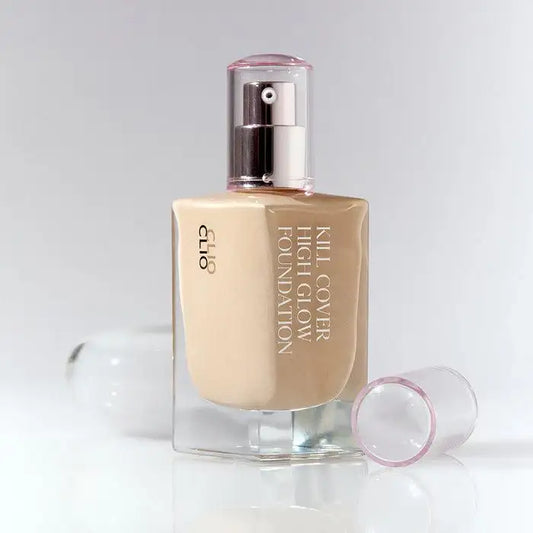 CLIO KILL COVER HIGH GLOW FOUNDATION 38g 3 Linen Korean makeup product image 2