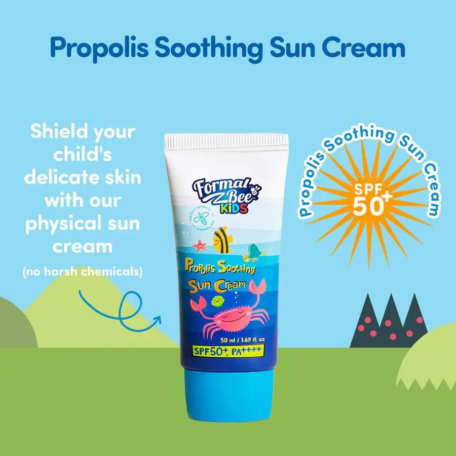 FormalBeeKids Propolis Soothing Sun Cream SPF50+ PA++++ 50ml kids personal care product image 3