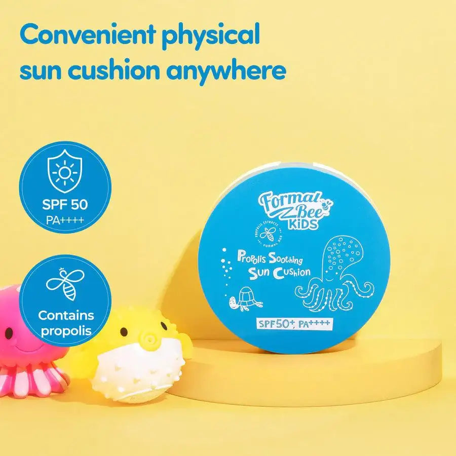 FormalBeeKids Propolis Soothing Sun Cushion SPF50+ PA++++ 25g kids personal care product image 4