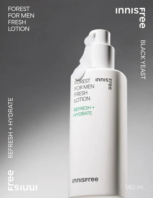 Innisfree Forest For Men Fresh Lotion 140ml Korean beauty product image 2